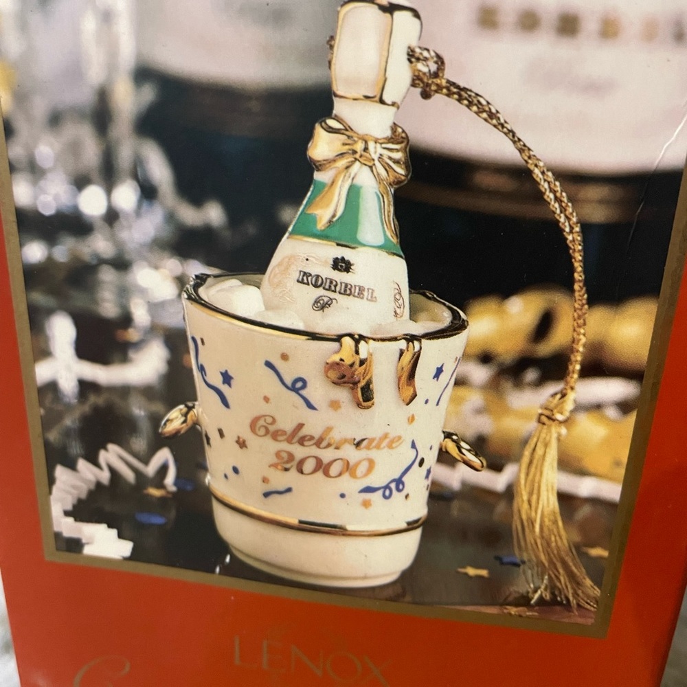 Lenox new in box Millennium Celebrate 2000 ornament.